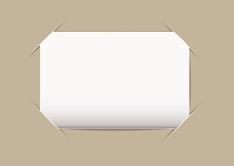 Image showing Business card blank