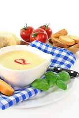 Image showing Cheese Cream Soup