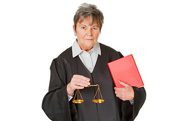 Image showing Female lawyer