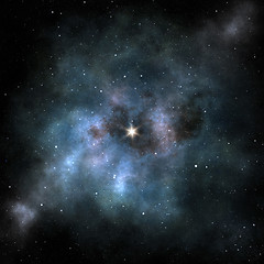 Image showing stars nebula