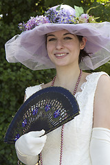 Image showing Portrait with hat