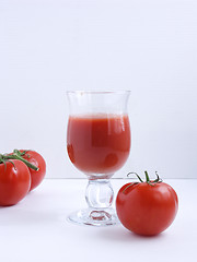 Image showing Tomato juice III