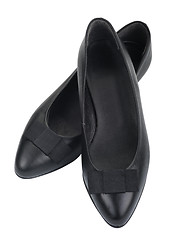 Image showing Black women's shoes, isolated