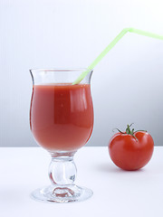 Image showing Tomato juice IV