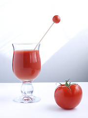 Image showing Tomato juice V