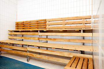 Image showing Sauna Interior