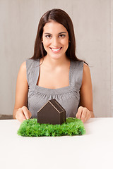 Image showing Happy House Woman