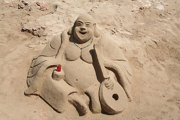 Image showing Sand sculpture