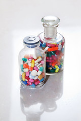 Image showing Medical drugs in a bottle