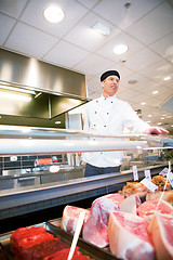 Image showing Fresh meat Butcher