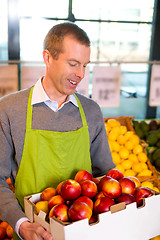 Image showing Grocery Store Peaches