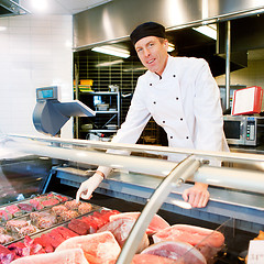 Image showing Fresh Meat Butcher