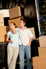 Image showing Moving Couple