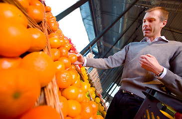 Image showing Grocery Store Orange