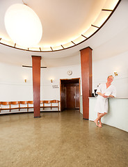 Image showing Man in 1920's Styled Spa