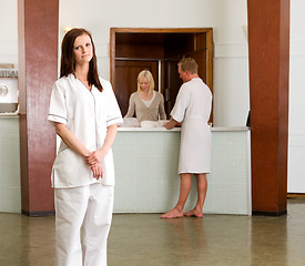 Image showing Spa Therapist Portrait