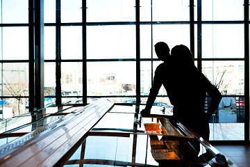 Image showing Grocery Store Silhouette