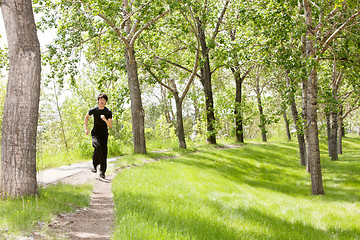 Image showing Man jogging