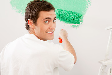 Image showing Home Improvement - Paint Wall