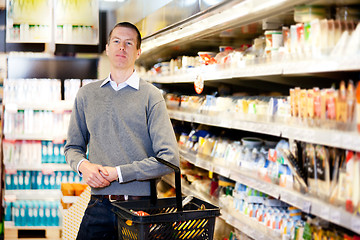 Image showing Serious Customer