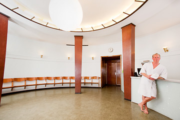 Image showing Luxury Spa Reception