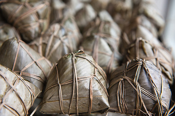 Image showing Chinese rice dumplings