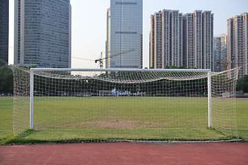 Image showing Football Goal