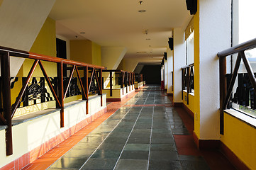 Image showing Hotel hallway