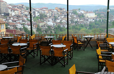 Image showing Empty Restaurant in Veliko Tarnovo