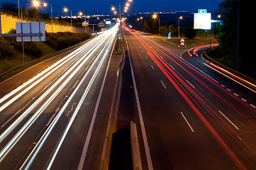 Image showing Traffic in Night