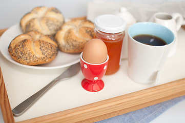 Image showing Breakfast on Server