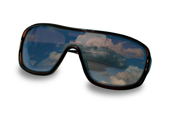 Image showing Sunglasses in Summer