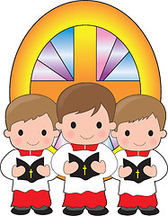 Image showing Altar Boys