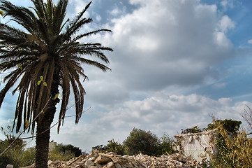 Image showing demolished house