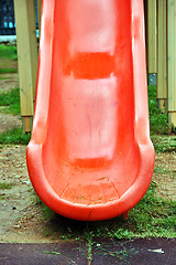 Image showing red slide