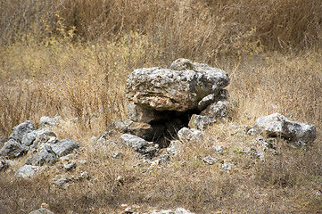 Image showing ancient stone well