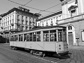 Image showing Vintage tram, Milan