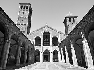 Image showing Sant Ambrogio church, Milan