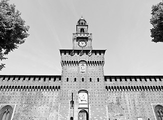 Image showing Castello Sforzesco, Milan