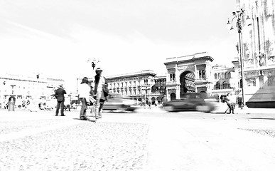 Image showing Piazza Duomo, Milan