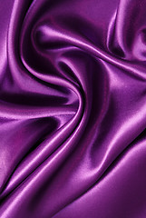 Image showing Smooth elegant lilac silk can use as background 