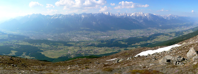 Image showing Innsbruck overview