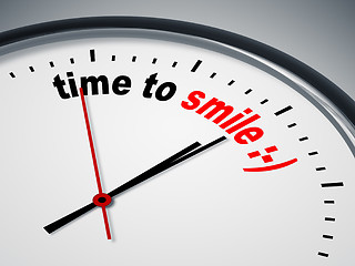 Image showing time to smile