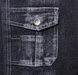 Image showing jeans pocket