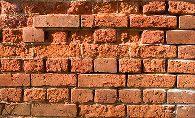 Image showing Old brick wall texture