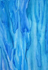 Image showing Abstract watercolor background on paper texture 