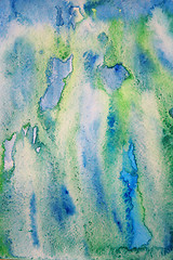 Image showing Abstract watercolor grunge background 