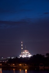 Image showing Putrajaya mosque, Kuala Lumpur, Malaysia.