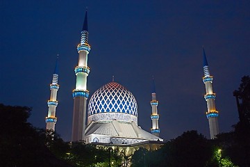 Image showing The Sultan Salahuddin Abdul Aziz Shah Mosque