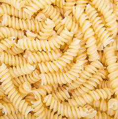 Image showing Pasta on the wooden background